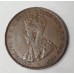 AUSTRALIA 1925 . ONE 1 PENNY . RARE ERROR . KEY DATE . FULL CENTER DIAMOND